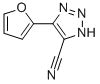 5-FURAN-2-YL-3H-[1,2,3]TRIAZOLE-4-CARBONITRILE 구조식 이미지