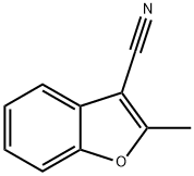 3-Benzofurancarbonitrile, Structure