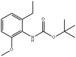 TERT-부틸2-에틸-6-메톡시페닐카바메이트 구조식 이미지