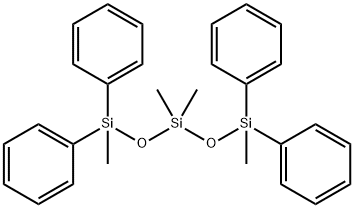 1,3,3,5-테트라메틸-1,1,5,5-테트라페닐트리스일록산 구조식 이미지