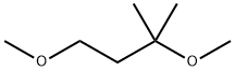 1,3-dimethoxy-3-methyl-butane Structure