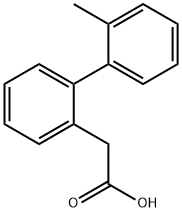2'-METHYL-BIPHENYL-2-ACETIC ACID Structure