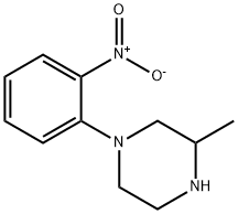 3-METHYL-1-(2-NITRO-PHENYL)-PIPERAZINE 구조식 이미지