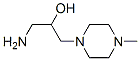 1-피페라진에탄올,-알파-(아미노메틸)-4-메틸-(9CI) 구조식 이미지