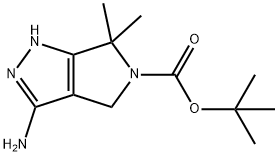 398491-61-7 TERT-BUTYL 3-AMINO-6,6-DIMETHYL-4,6-DIHYDROPYRROLO[3,4-C]PYRAZOLE-5(1H)-CARBOXYLATE