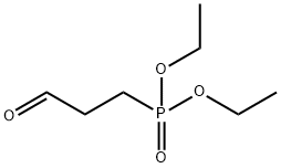 diethyl 3-oxopropylphosphonate Structure