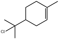 4-(1-chloro-1-methylethyl)-1-methylcyclohexene Structure
