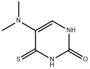 2(1H)-Pyrimidinone, 5-(dimethylamino)-3,4-dihydro-4-thioxo- (9CI) 구조식 이미지