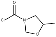 3-Oxazolidinecarbonyl chloride, 5-methyl- (9CI) Structure