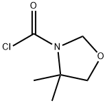 3-Oxazolidinecarbonyl chloride, 4,4-dimethyl- (9CI) Structure