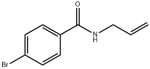 N-allyl-4-bromobenzamide Structure