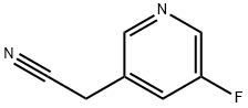 2-(5-FLUOROPYRIDIN-3-YL)ACETONITRILE Structure