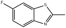 Benzothiazole, 6-fluoro-2-methyl- (7CI,8CI,9CI) 구조식 이미지