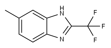 1H-Benzimidazole,5-methyl-2-(trifluoromethyl)-(9CI) 구조식 이미지