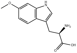 6-메톡시-D-트립토판 구조식 이미지