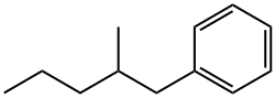 (2-METHYLPENTYL)BENZENE Structure