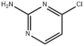 2-Amino-4-chloropyrimidine 구조식 이미지