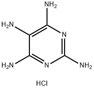 2,4,5,6-Tetraaminopyrimidine dihydrochloride 구조식 이미지