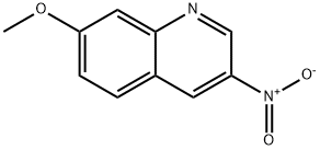 7-METHOXY-3-니트로퀴놀린 구조식 이미지