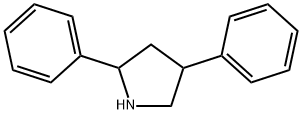 2,4-Diphenylpyrrolidine Structure