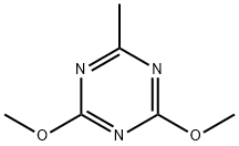 2,4-DIMETHOXY-6-METHYL-1,3,5-TRIAZINE Structure