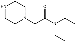 N,N-DIETHYL-2-PIPERAZIN-1-YL-ACETAMIDE 구조식 이미지