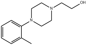 1-(2-Hydroxyethyl)-4-(o-tolyl)piperazine Structure
