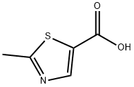 2-methyl-1,3-thiazole-5-carboxylic acid 구조식 이미지