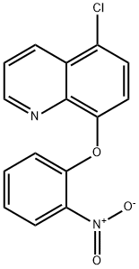 5-chloro-8-(2-nitrophenoxy)quinoline Structure