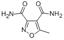 3,4-이속사졸디카르복사미드,5-메틸-(9CI) 구조식 이미지