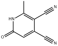 3,4-Pyridinedicarbonitrile, 1,6-dihydro-2-methyl-6-oxo- (9CI) 구조식 이미지