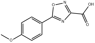 5-(4-METHOXYPHENYL)-1,2,4-OXADIAZOLE-3-CARBOXYLIC ACID Structure