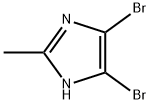 4,5-디브로모-2-메틸이미다졸 구조식 이미지
