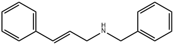 BENZYL-((E)-3-PHENYL-ALLYL)-AMINE Structure