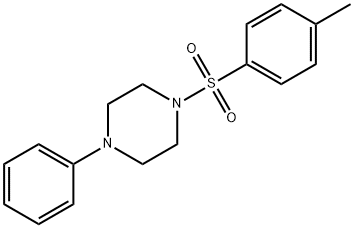 4-phenyl-1-(p-tolylsulphonyl)piperazine  Structure