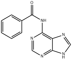 N-Benzoylaminopurine Structure