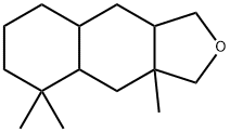 dodecahydro-3a,5,5-trimethylnaphtho[2,3-c]furan Structure