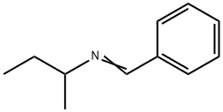 N-Benzylidene-2-butanamine 구조식 이미지