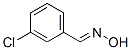 (E)-3-Chlorobenzaldehyde oxime Structure