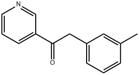 1-(PYRIDIN-3-YL)-2-M-TOLYLETHANONE Structure