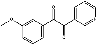 1-(3-METHOXYPHENYL)-2-(PYRIDIN-3-YL)ETHANE-1,2-DIONE 구조식 이미지