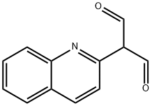 2-(2-QUINOLYL)MALONDIALDEHYDE Structure