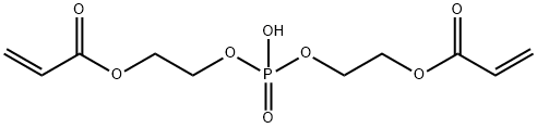 bis[2-(acryloyloxy)ethyl] hydrogen phosphate 구조식 이미지