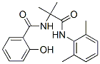 Benzamide, N-[2-[(2,6-dimethylphenyl)amino]-1,1-dimethyl-2-oxoethyl]-2-hydroxy- (9CI) 구조식 이미지