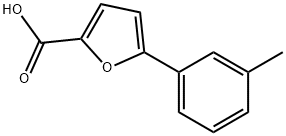 5-(3-METHYLPHENYL)-2-FUROIC ACID Structure