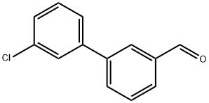 3'-클로로비페닐-3-카르발데하이드 구조식 이미지