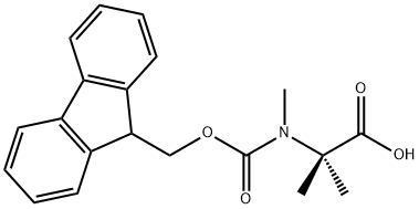 Fmoc-N-Me-Aib-OH Structure