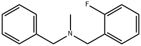 N-Benzyl-2-fluoro-N-MethylbenzylaMine, 97% 구조식 이미지