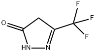3-(TRIFLUOROMETHYL)-2-PYRAZOLIN-5-ONE 구조식 이미지