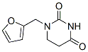1-(2-furylmethyl)-1,3-diazinane-2,4-dione Structure